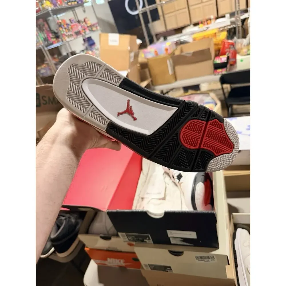 Size 10 - Jordan 4 Retro Mid Red Cement